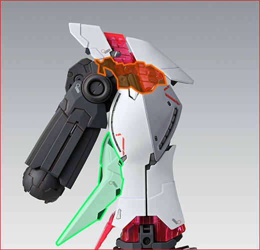 藉由連動機構在無損於造型的情況下確保可動範圍