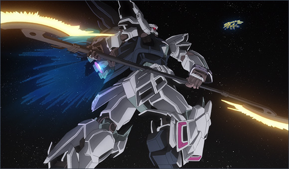 由光束斧組裝成光束薙刀,還可裝在護盾上!替換組裝機構的樂趣無窮