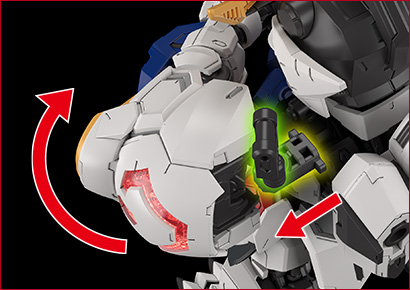 臂部、肩部的可動機構